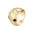14k 金图章戒指
