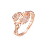 Ros¨¦goldene Solit?rringe im Smaragdschliff