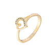 Ringe aus 14-kar?tigem Gold, zweifarbige Beschichtung