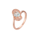 Ineinandergreifende Ringe aus Ros¨¦gold
