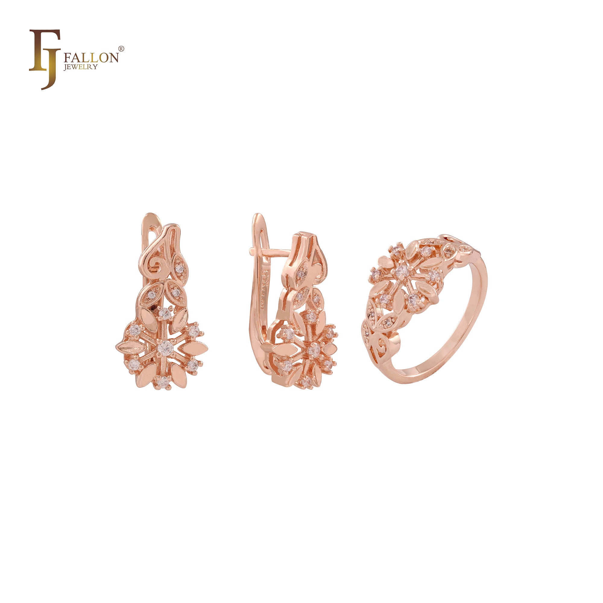 14K Gold Set with Rings