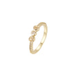 Kronenringe in den Farben Wei?gold, 14-kar?tiges Gold und Ros¨¦gold