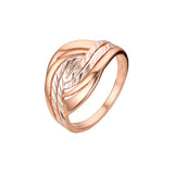 Ringe aus Ros¨¦gold, 14-Karat-Gold mit zweifarbiger Beschichtung