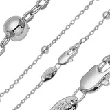 Cuentas cadenas de eslabones rolo