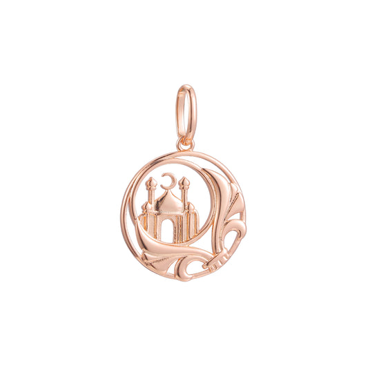 Pendant in Rose Gold, 14K Gold plating colors