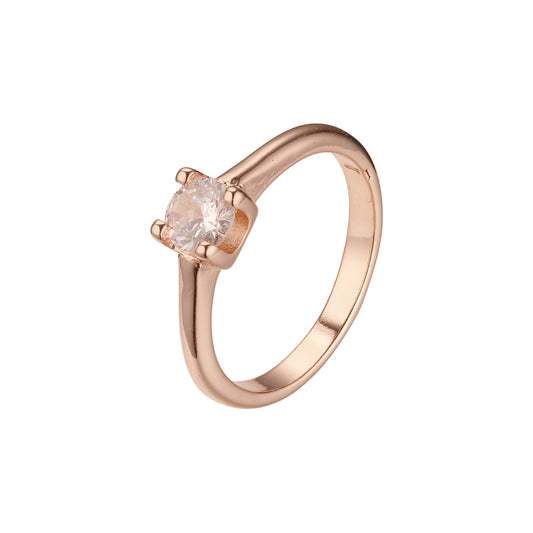 Solit?rringe aus Ros¨¦gold