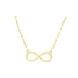 Infinity sign 14K Gold, Rose Gold necklaces