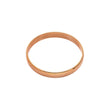 Glänzende runde Armbänder aus 18 Karat Gold, Armbänder aus Roségold
