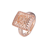 Offene Ringe aus 14-kar?tigem Gold mit Ros¨¦gold-Beschichtung