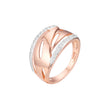 Zweifarbige Ringe aus Ros¨¦gold