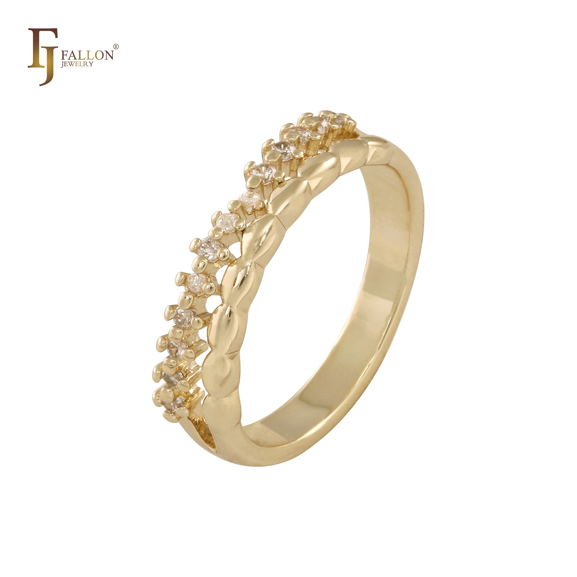 14K 金结婚戒指