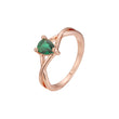 Solit?rringe aus Ros¨¦gold