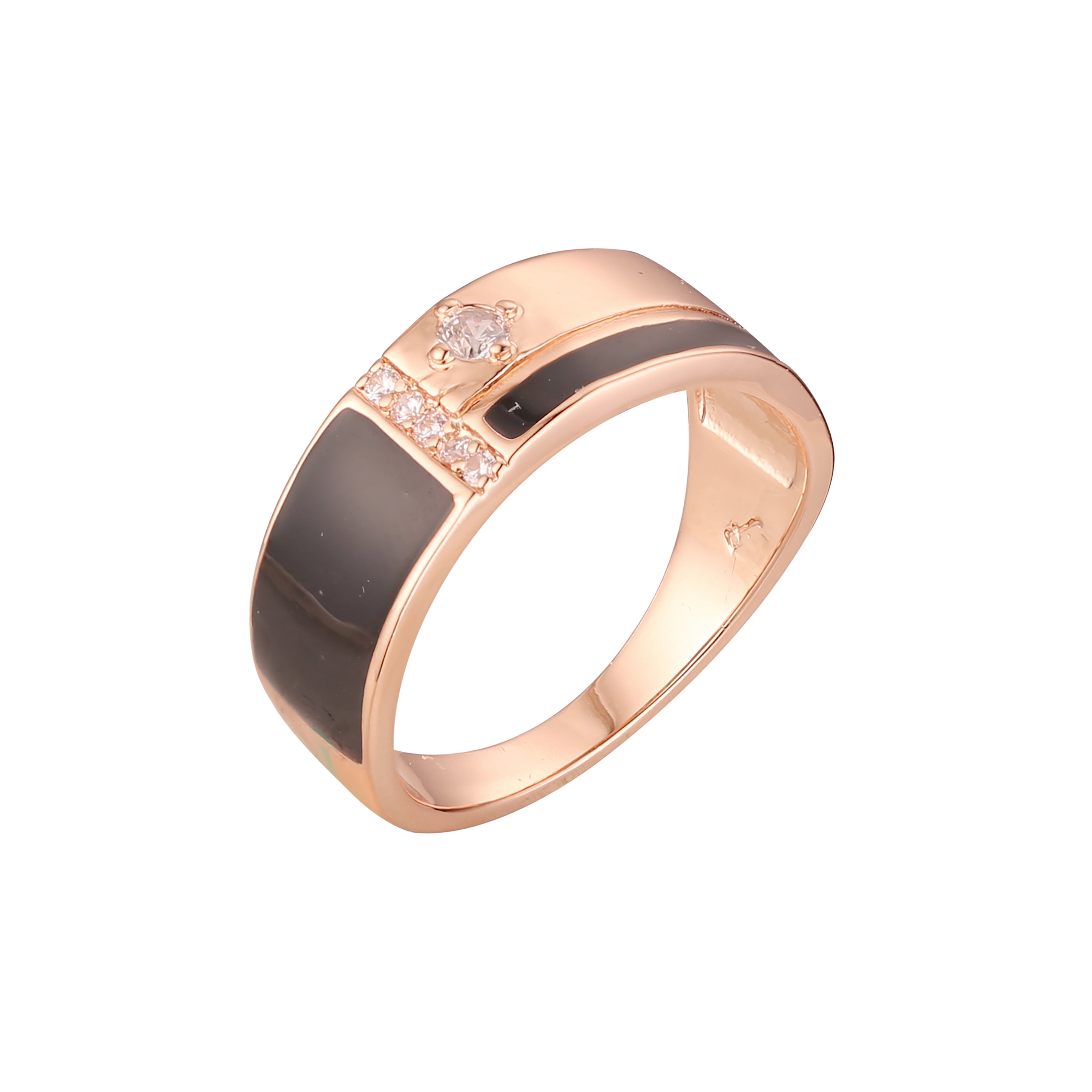 Rose Gold painted rings