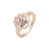 Solit?r-Marquise-Ringe aus Ros¨¦gold mit Pflastersteinen