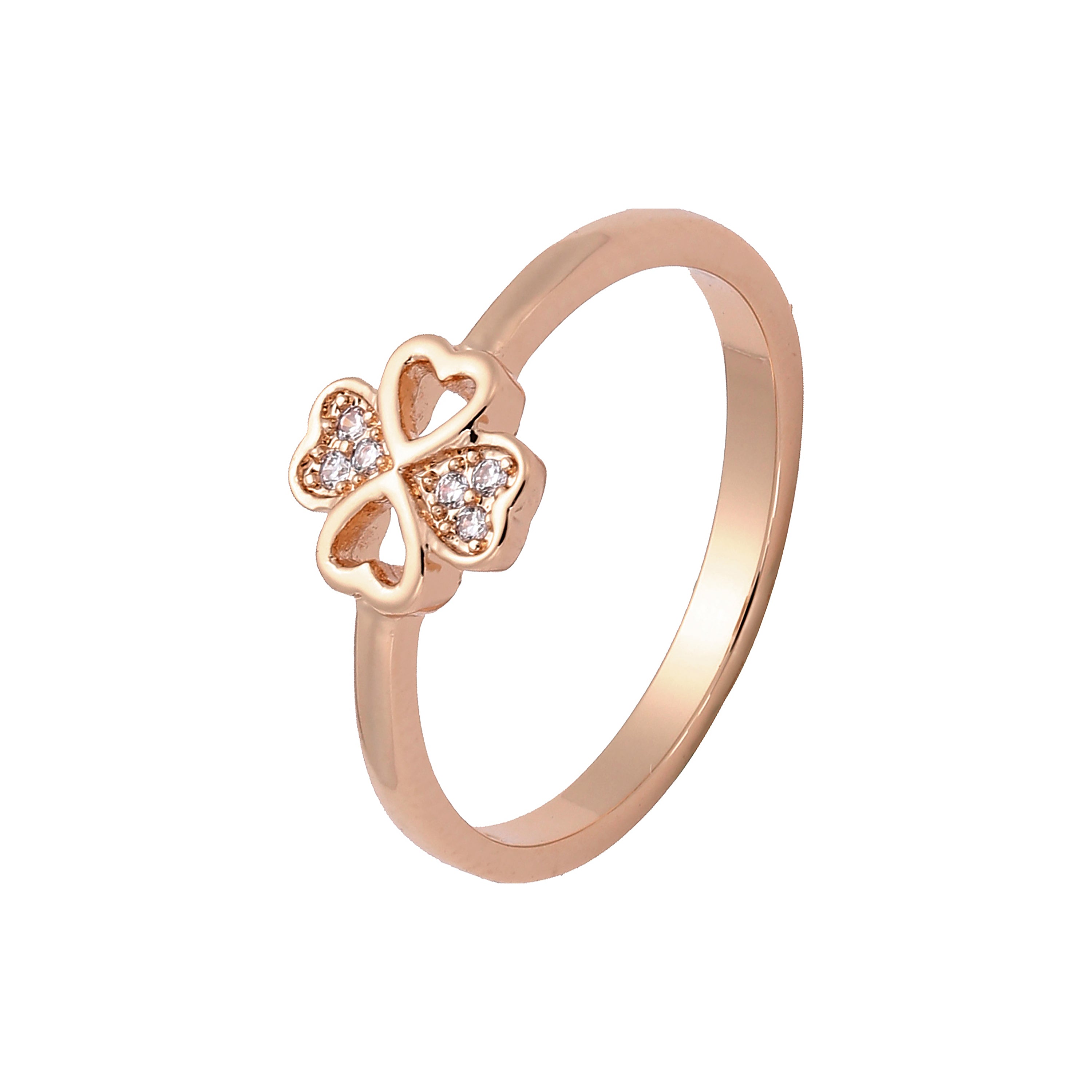 Offene Ringe aus 14-kar?tigem Gold mit Stern und Perle