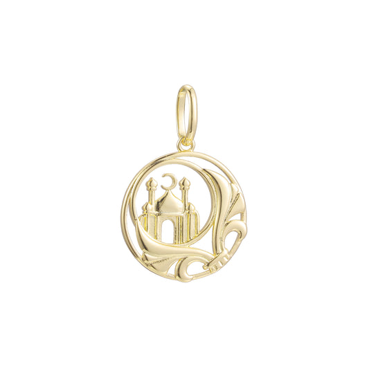 Pendant in Rose Gold, 14K Gold plating colors