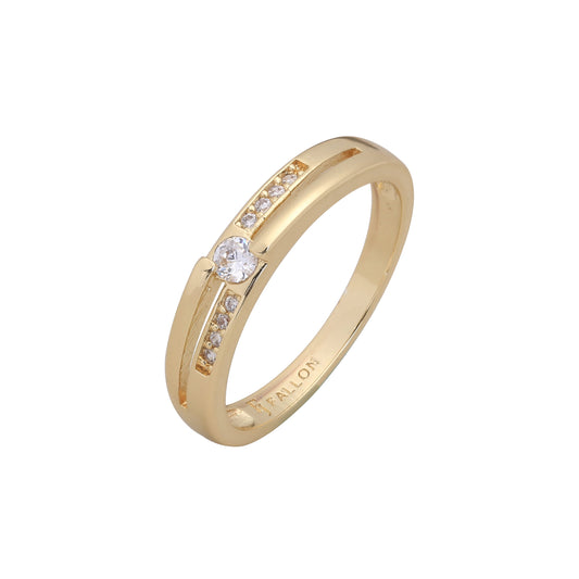Minimalism 14K Gold, Rose Gold, two tone FJ Jewelry Rings