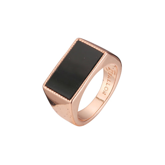 anéis de ouro rosa