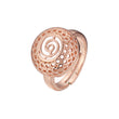 Open rings in 14K Gold, Rose Gold plating colors