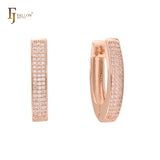 14K Gold Huggie Earrings