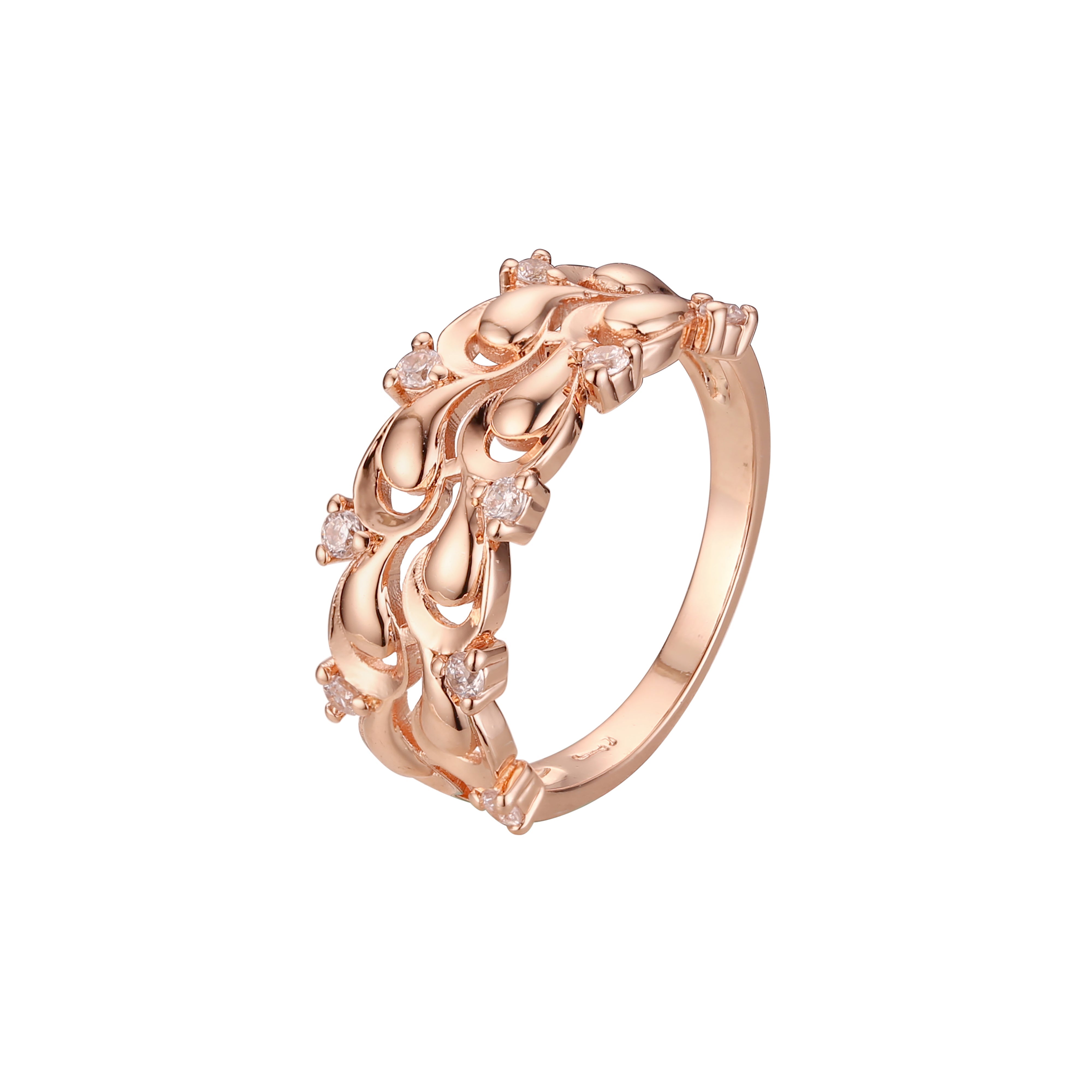 Solit?rringe aus Ros¨¦gold